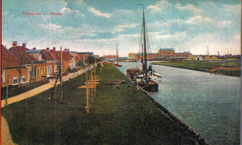 Schans omstreeks 1911